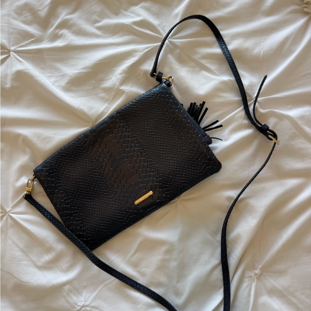 GiGi New York Navy Crossbody Bag